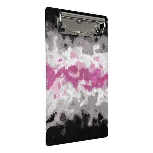 Mini Porte-bloc Drapeau Abstrait de la Fierté Librafeminine (Incliné)