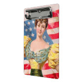 Mini Porte-bloc Drapeau américain Lady Liberty Independence (Angle2)
