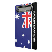 Mini Porte-bloc Drapeau australien personnalisé (Angle2)