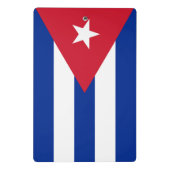 Mini Porte-bloc Drapeau de Cuba (Dos)