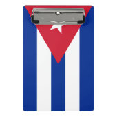 Mini Porte-bloc Drapeau de Cuba (Devant)