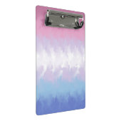 Mini Porte-bloc Drapeau de fierté bigenre abstrait fluffy pastel b (Incliné)