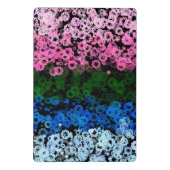 Mini Porte-bloc Drapeau de fierté Omniromantique Fleuris Mignon Ré (Dos)