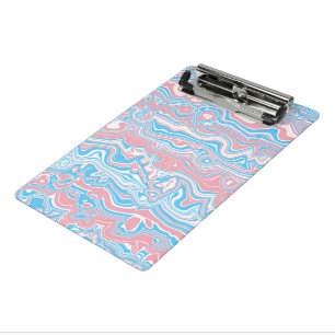 Mini Porte-bloc Drapeau de Fierté Trans Trippsy Boho Groovy Bandes