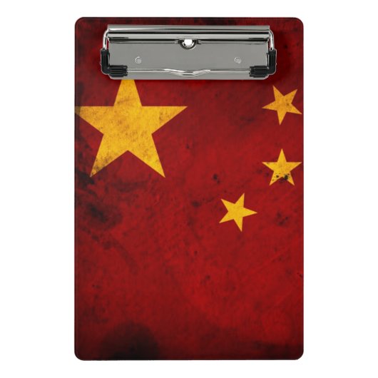 Mini Porte-bloc Drapeau de la Chine (Devant)