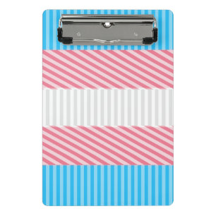 Mini Porte-bloc Drapeau de la fierté transgenre Abstraite de la ba