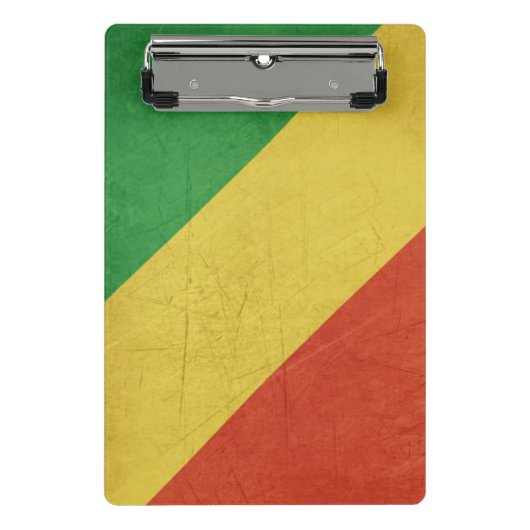 Mini Porte-bloc Drapeau de la République du Congo (Devant)