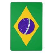 Mini Porte-bloc Drapeau du Brésil (Dos)