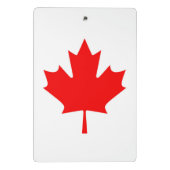 Mini Porte-bloc Drapeau du Canada (Dos)