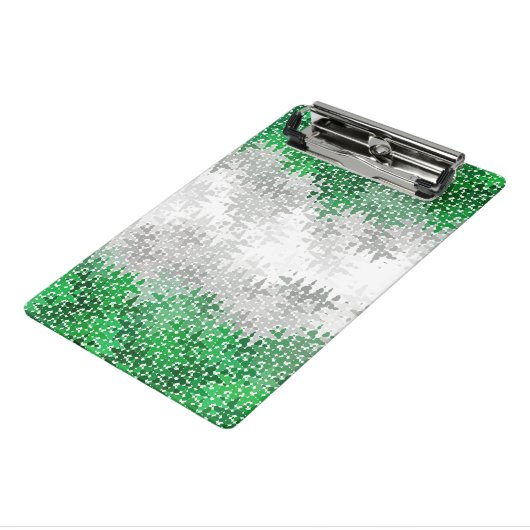 Mini Porte-bloc Drapeau Grayromantic Fierté Trippy Abstrait (Angle3)