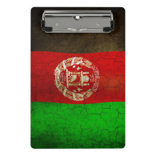 Mini Porte-bloc Drapeau grunge de l'Afghanistan