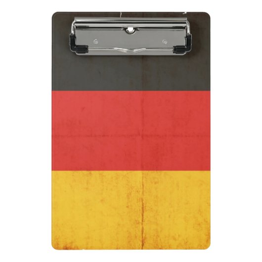 Mini Porte-bloc Drapeau grunge de l'Allemagne (Devant)