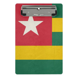 Mini Porte-bloc Drapeau grunge d'État souverain de pays du Togo