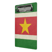 Mini Porte-bloc Drapeau grunge d'État souverain du Surinam (Angle2)