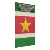 Mini Porte-bloc Drapeau grunge d'État souverain du Surinam (Incliné)