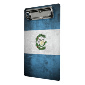 Mini Porte-bloc Drapeau grunge du Guatemala (Angle2)