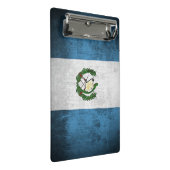 Mini Porte-bloc Drapeau grunge du Guatemala (Incliné)