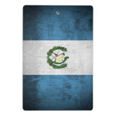 Mini Porte-bloc Drapeau grunge du Guatemala (Dos)