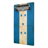 Mini Porte-bloc Drapeau grunge du Honduras (Angle2)