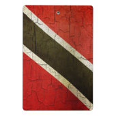 Mini Porte-bloc Drapeau grunge du Trinidad-et-Tobago (Dos)