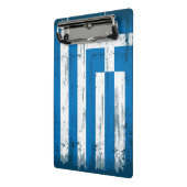Mini Porte-bloc Drapeau grunge grec (Angle2)
