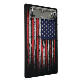 Mini Porte-bloc Drapeau Grunge U.S.A (Incliné)