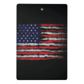 Mini Porte-bloc Drapeau Grunge U.S.A (Dos)