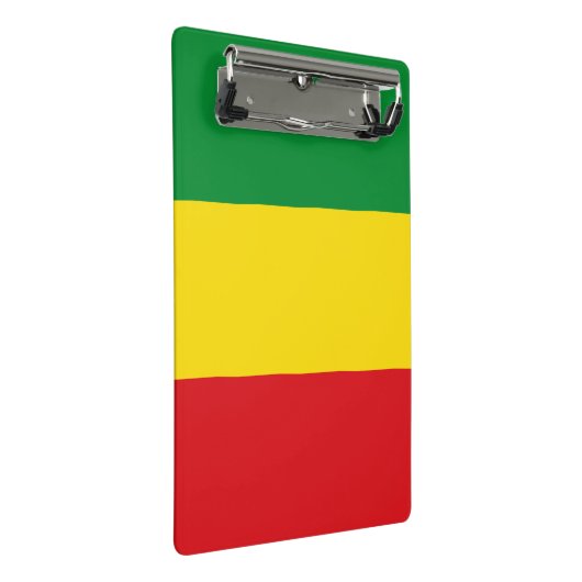 Mini Porte-bloc Drapeau rastafarien Rasta Ethiopie (Incliné)