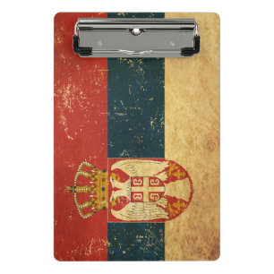 Mini Porte-bloc Drapeau Serbie