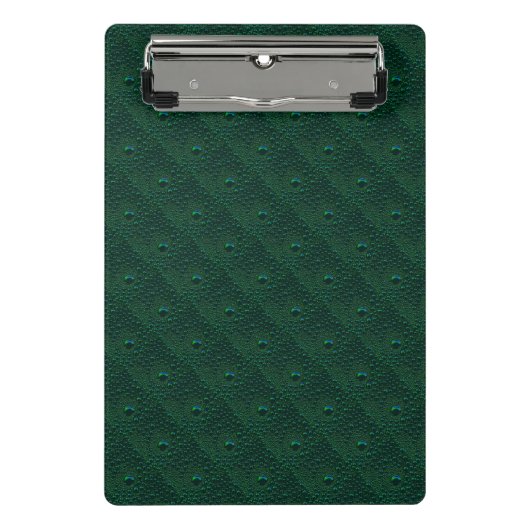 Mini Porte-bloc Eau sur métal vert (Devant)