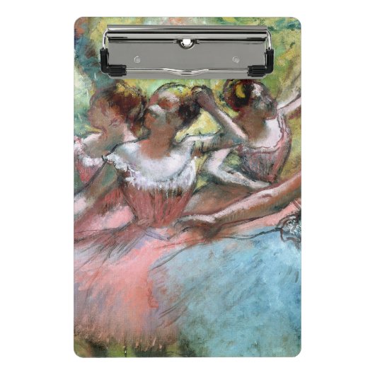 Mini Porte-bloc Edgar Degas | quatre ballerines sur l'étape (Devant)
