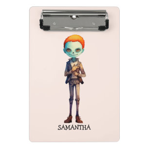 Mini Porte-bloc Éffrayant, mais joli Zombie Kid - Adorable Macabre