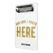 MINI PORTE-BLOC ÉLÉGANT BLANC PERSONNALISABLE MODERNE DE MARQUE VÉ (Angle2)