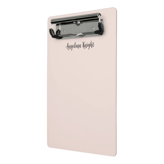 Mini Porte-bloc Élégant Design Chic Plain écriture Script (Angle2)