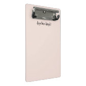 Mini Porte-bloc Élégant Design Chic Plain écriture Script (Incliné)