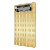 Mini Porte-bloc Elégant Faux Gold Moderne Modèle glamour (Angle2)