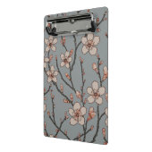 Mini Porte-bloc Élégant Motif Fleur rose Douce Fleur Fleur de Ceri (Angle2)