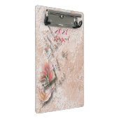 Mini Porte-bloc Elegant Nature Embossed mini clipboard  (Incliné)