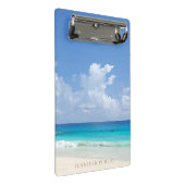 Mini Porte-bloc Elégante aquarelle de mer Vagues Modèle tendance (Incliné)