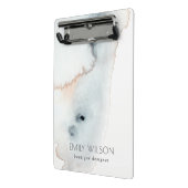 Mini Porte-bloc Elégante plage d'aquarelle bleu Aquarelle Aquarell (Angle2)