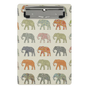 Mini Porte-bloc Élément Motif Animal Coloré Contemporain