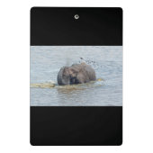 Mini Porte-bloc éléphant de bain (Dos)