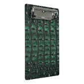 Mini Porte-bloc Emerald Crocodile Leather Luxury Exotic Skin (Incliné)