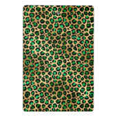 Mini Porte-bloc Emerald et Gold Safari Series Design 8 (Dos)
