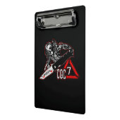 Mini Porte-bloc Emerson Knives CQC-7 Predator White Golf Towne Not (Angle2)