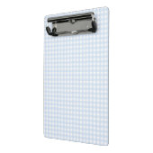 Mini Porte-bloc En vichy bleu F & L (Angle2)