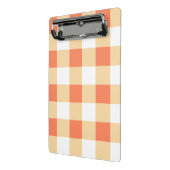 Mini Porte-bloc en vichy Motif (Angle2)