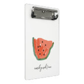 Mini Porte-bloc Enfants modernes enseignant main tiré à la main Fr (Incliné)