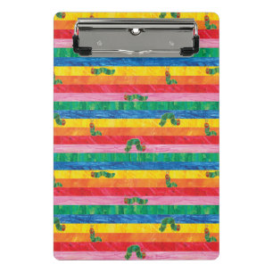 Mini Porte-bloc Eric Carle Caterpillar Rainbow Stripe Motif