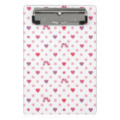 Mini Porte-bloc Eric Carle | Valentine Heart Polka Dot Motif (Devant)